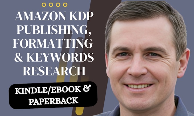 Amazon publishing, format, keywords research, book blurb, fix kdp ...