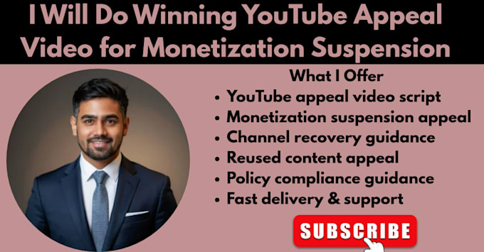 do winning youtube appeal video for monetization suspension