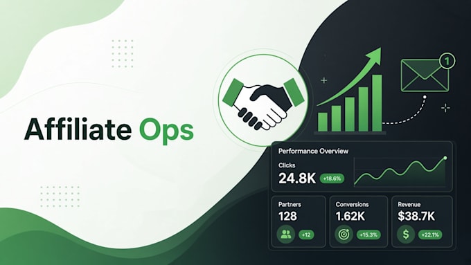 manage affiliate programs with partner outreach and reporting