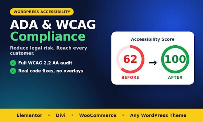 fix ada and wcag accessibility issues on your wordpress website