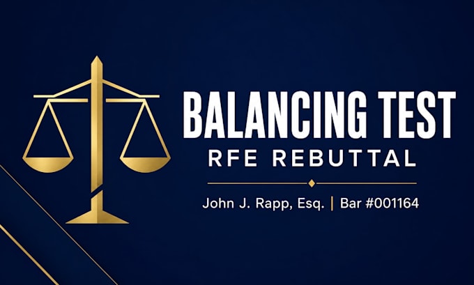 draft an eb2 niw rfe response addressing the balancing test