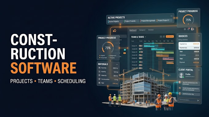 build construction project management software for contractors and builders