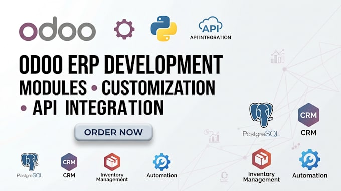 do odoo module development, website design, odoo customization and integration
