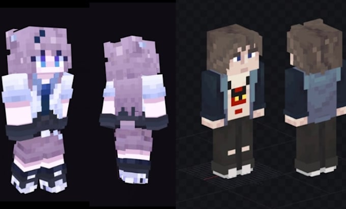create you a custom minecraft skin
