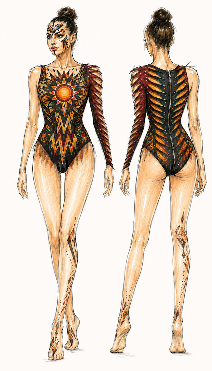 design a custom performance costume concept