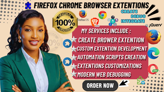 develop firefox extension chrome browser extension script and edge plugin addons