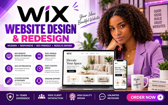 build wix website design website development wix website redesign wix SEO expert