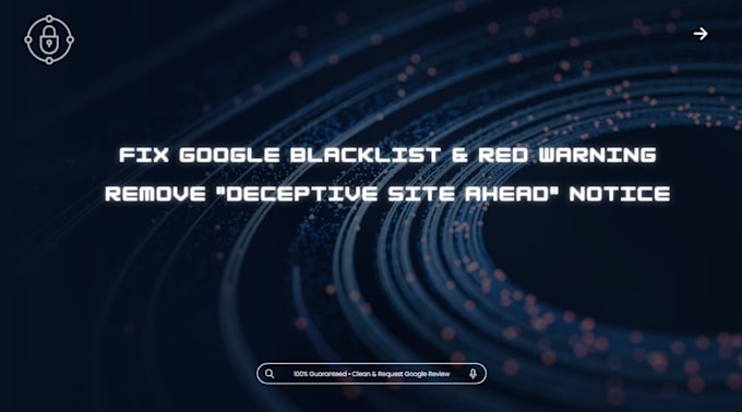 fix google blacklist, remove red warning screen and deceptive site notice