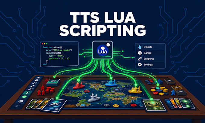 add lua scripting and automation to your tabletop simulator game