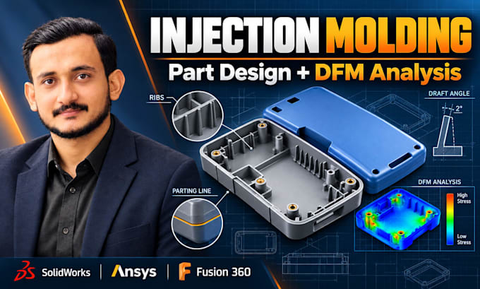 do injection molding part design and dfm analysis