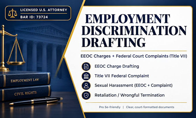 draft a retaliation and wrongful termination complaint