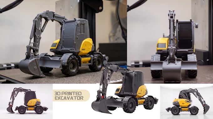 create 3d printed car model