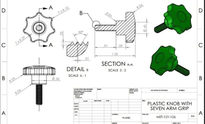 design create professional manufacturing drawings for cnc and fabrication