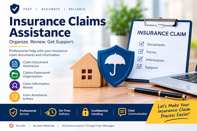 assist with insurance claims