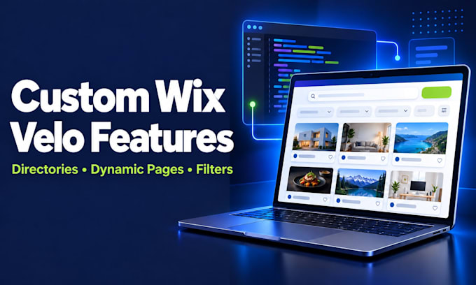build custom wix velo features, dynamic pages and cms directories