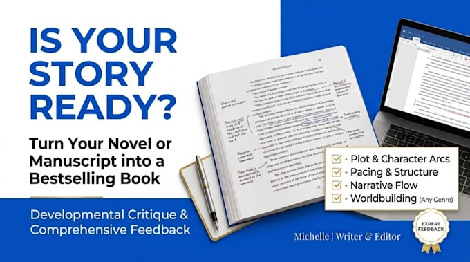 critique your novel or manuscript with developmental feedback