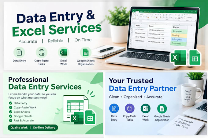 provide professional warehouse inventory and data entry