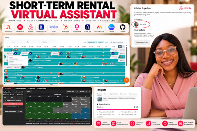 be your airbnb and short term rental virtual assistant