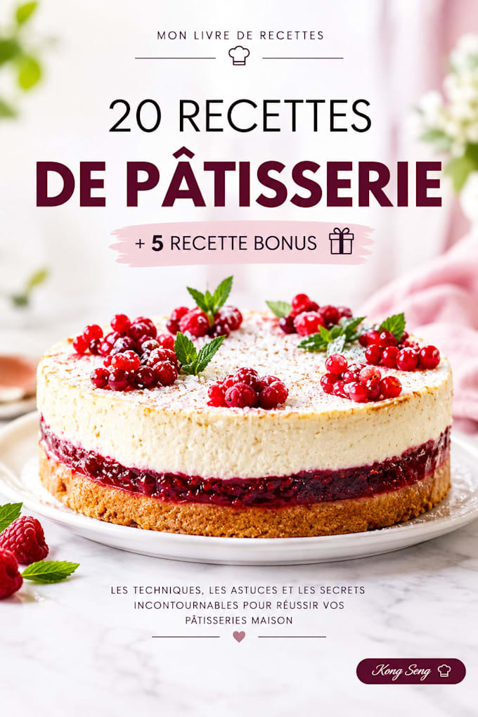 design a professional modern recipe ebook in canva