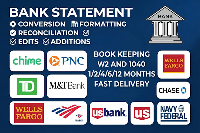bank statement bank statement bank statement as you need