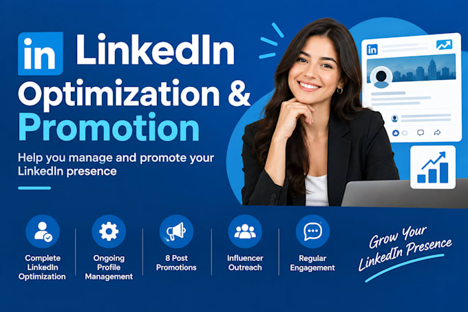 help you manage and promote your linkedin optimization