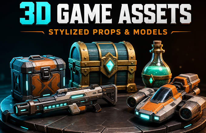 3d game assets and models for unity and unreal engine