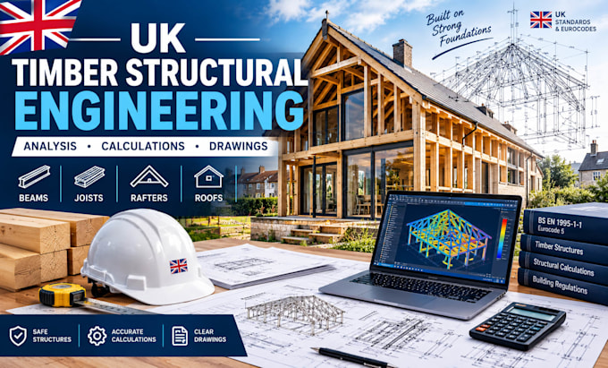 be your UK timber structure engineer for residential projects