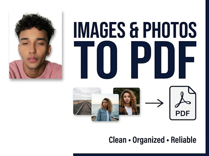 convert images and photos into PDF