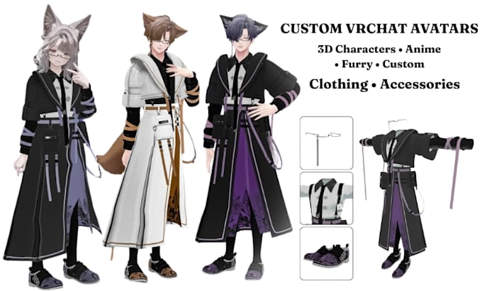 vrchat 3d model vrchat avatar vrchat character avatar rig 3d avatar
