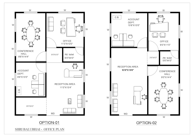 create or draw your floor plan as per your requirements
