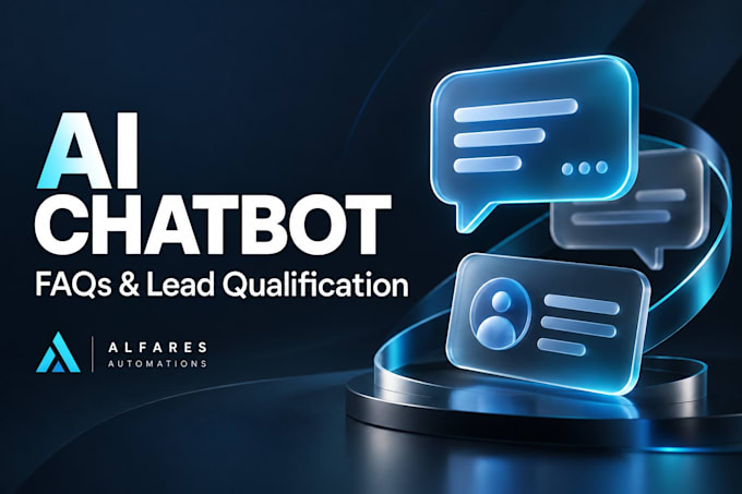 build an ai website chatbot for faqs and lead qualification