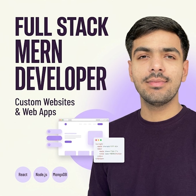 build a custom full stack mern web app or website