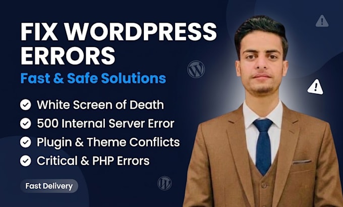 fix wordpress errors, white screen, 500 error, plugin conflicts