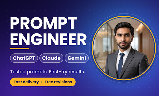 be your prompt engineer for chatgpt, claude and gemini