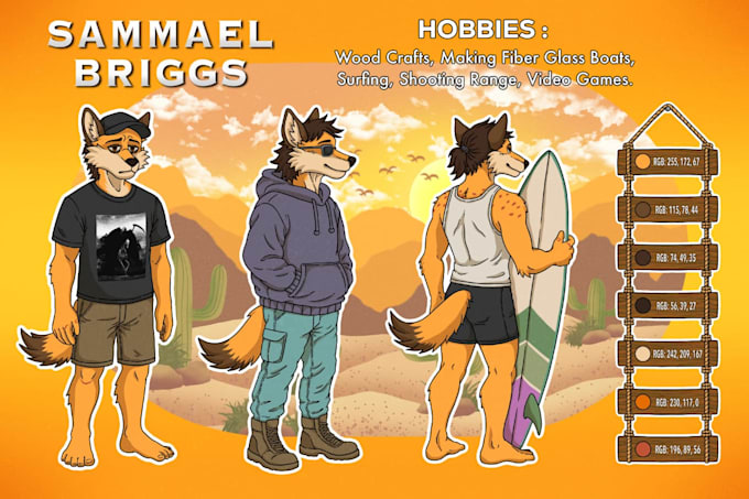 fursona ref sheet furry ref sheet furry reference sheet anthro ref sheet sfw oc