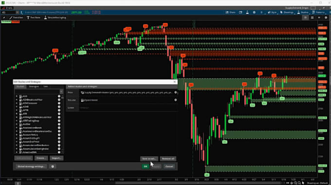 code custom thinkorswim thinkscript indicator, strategy or scanner