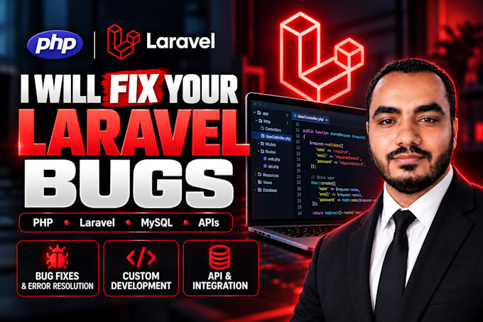fix bugs and errors and upgrade your laravel application