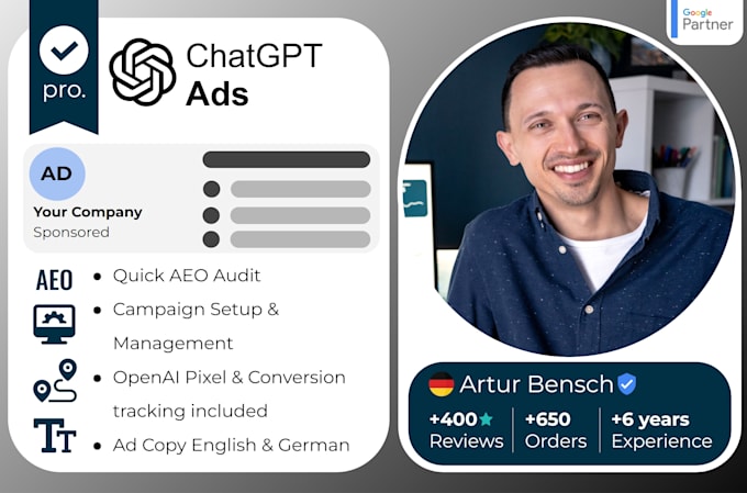 setup, manage and optimize your chat gpt ads campaign