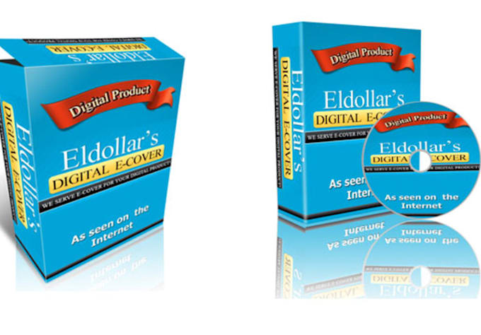 design Amazing eCover for your digital product in three different format