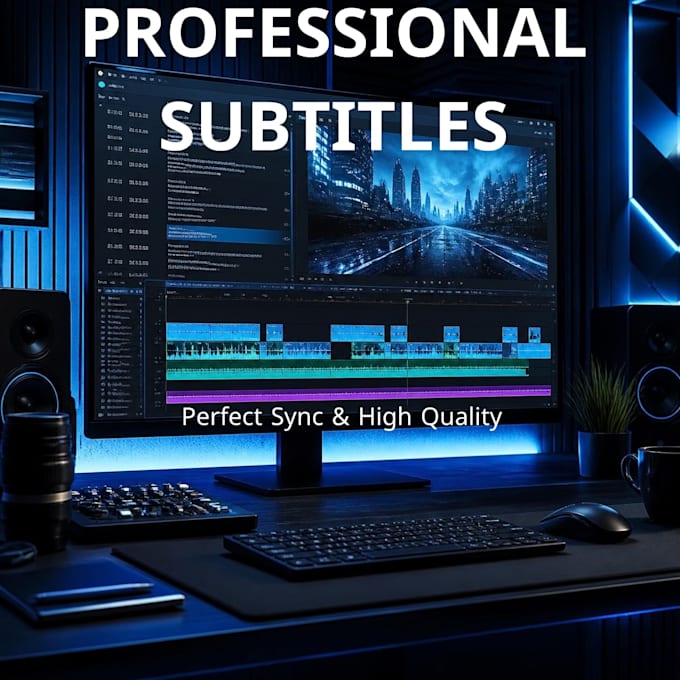 burn sync and encode professional subtitles to your video