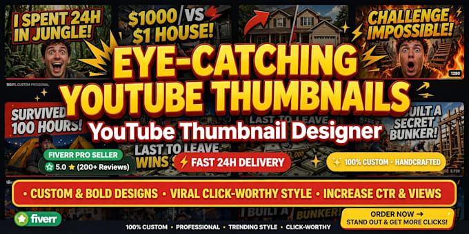 create viral youtube thumbnails
