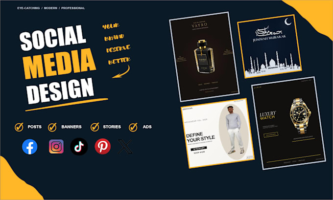design social media posts