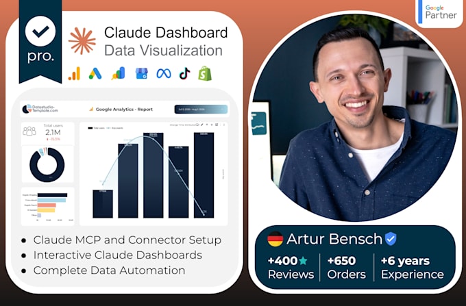 build custom claude dashboards using mcp and data connectors