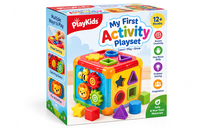 design custom box packaging and toy packaging