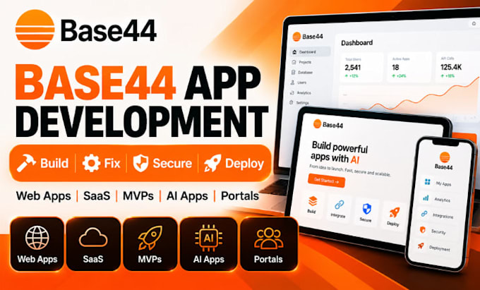build, fix, secure and deploy your base44 app to ios and android