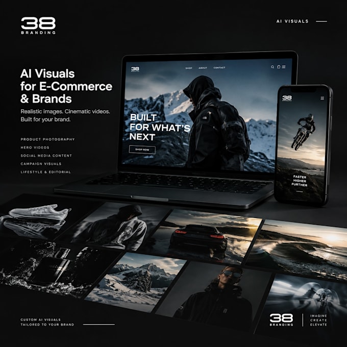 ai visuals and video content for brands