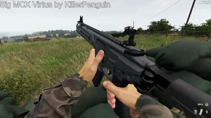 design a complete arma reforger server with custom mods