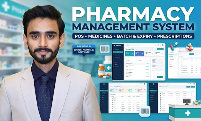 build a pharmacy management system and pharmacy pos