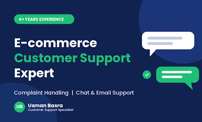 provide professional ecommerce customer support