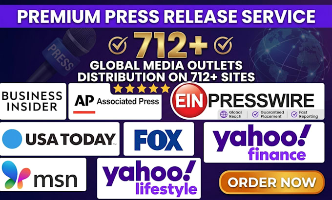 write and distribute your press release for maximum media exposure